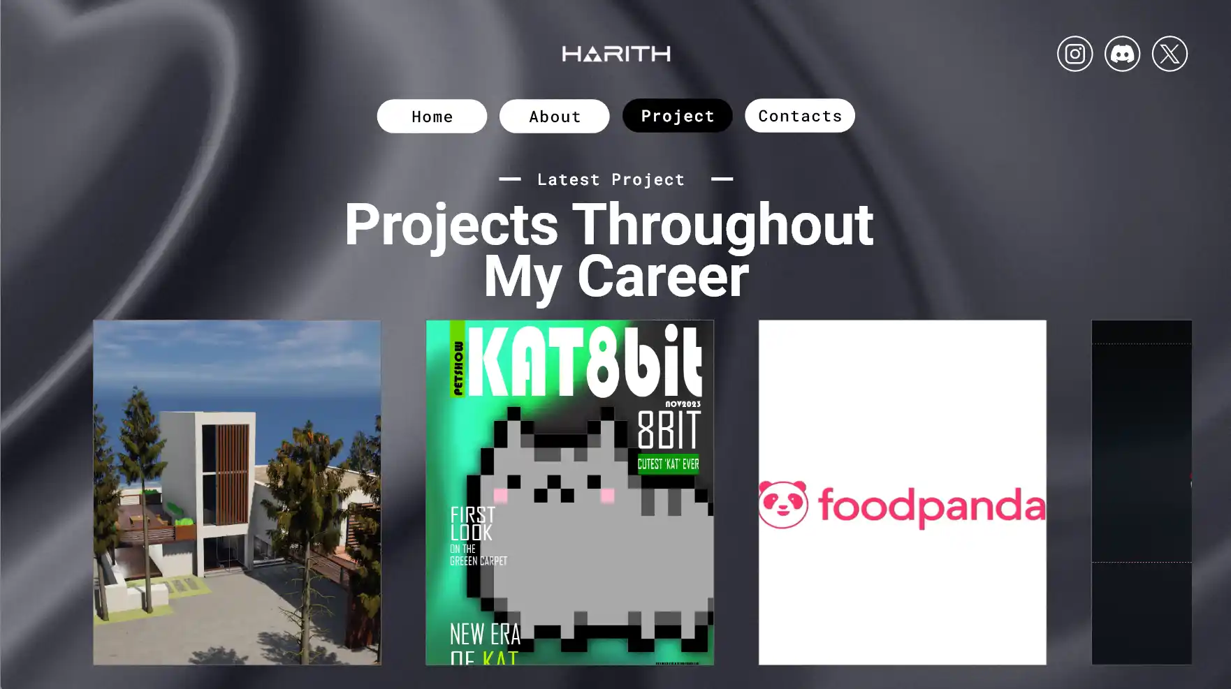 WebDev project uitm harith MC111 2023148795